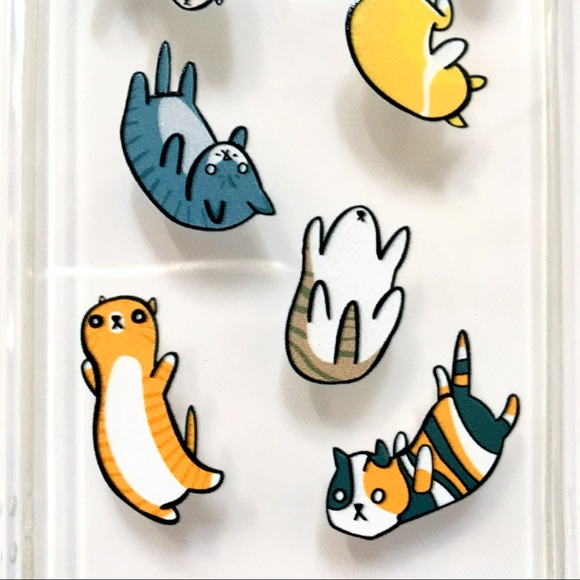 NEW iPhone 7/7+/8/8+ Case Falling Cats - Picture 3 of 5